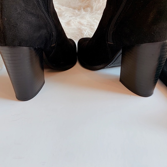 MARC FISHER Ltd Over the Knee Suede Boots - Picture 3 of 5